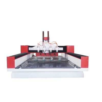 Mesin Ukir Kayu CNC Rotary 4 Axis Cutting Router Machine 4 Spindle Head