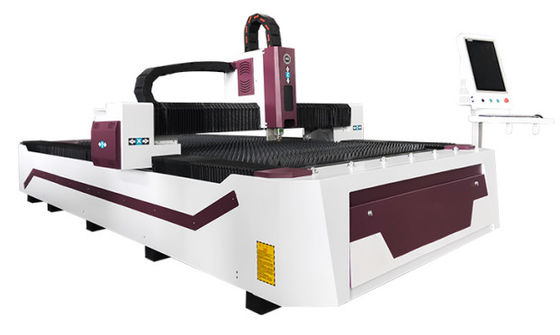 Mesin Pemotong Laser Plasma Fiber CNC 3Kw 380V 3 Phase 50 - 60Hz