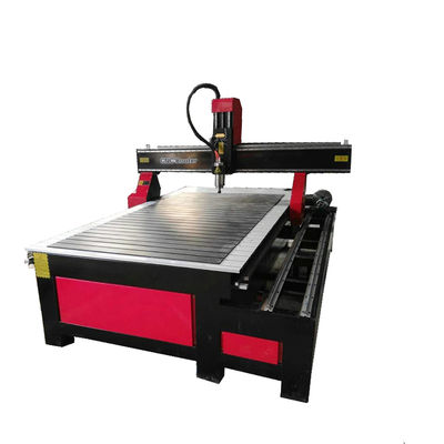 OEM 4 Axis Wood CNC Router Machine Ukuran Kaki 4X8 Dengan Rotary